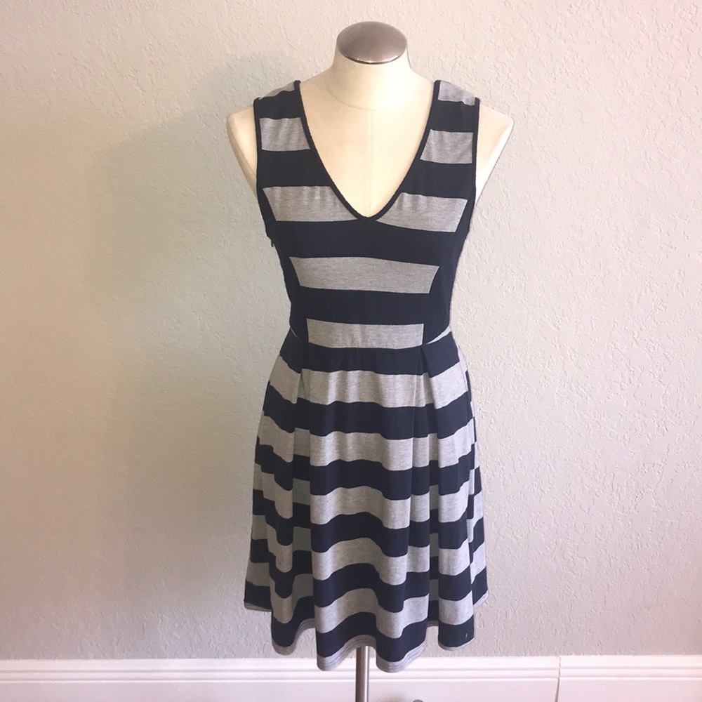 Jersey Cotton Striped Dress